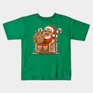 SANTA COOKIE Kids T-Shirt